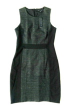 NWT Theory Taline Persuade in Charcoal Colorblock Mini Sheath Dress 6 $220 - £49.56 GBP