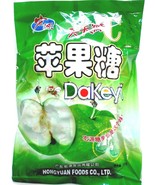1/ 4/ 10/ 12 Bags of Hong Yuan Green Apple Hard Candy, 12.35 oz  - $13.72 CAD+
