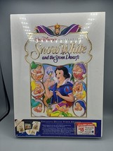 Disney&#39;s Snow White &amp; the Seven Dwarfs Masterpiece VHS Box Set &amp; 10 Lithographs - £23.09 GBP