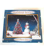 Alan Giana Holiday Series 1000 pc Jigsaw Puzzle Snowman Christmas SEALED - £11.79 GBP