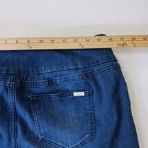 S.C. & Co. Denim Skort Women's Medium Cotton Blend Pull-On Stretch Mini Skirt image 7