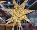 Ikea STRALA Star Pendant Lamp Shade Star Leaf Green 28&quot; 005.630.33  New - $19.70