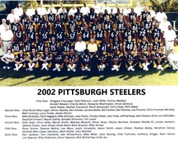 2002 Pittsburgh Steelers 8X10 Team Photo Football Picture Nfl - £3.91 GBP