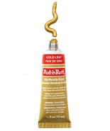 GOLD LEAF Rub &#39;n Buff Metallic Leafing Finish TUBE Frame Furniture Repai... - $31.38