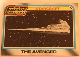 Vintage Empire Strikes Back Trading Card #140 The Avenger 1980 - £1.55 GBP
