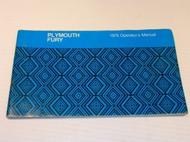 1975 Plymouth Fury Operators Owners Manual  - $35.99