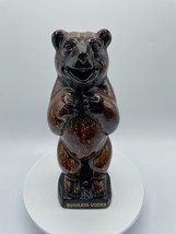 Russkaya Vodka Bear Decanter Pitcher Ceramic Promotional Liquor Barware Russia - £11.08 GBP