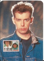 ⭕VTG card pocket calendar 1988 PET SHOP BOYS Portugal group music singer - $6.11 CAD