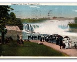 View From Prospect Point Niagara Falls NY New York WB Postcard P27 - $1.93