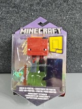 2022 Minecraft BUILD-A-PORTAL Action Figure: Minecraft Strider (W Fungus On Rod) - £9.93 GBP