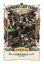 Napoleon&#39;s Last Charge by E.T. Paull - Art Print - £17.57 GBP+