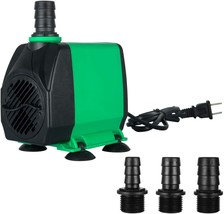 24W 800Gph Submersible Pump (3000L/H) Ultra Quiet (10Ft High Lift) - £34.59 GBP