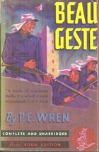 Beau Geste - P C Wren - Novel - French Foreign Legion Adventures &amp; Jewel Theft - £11.79 GBP