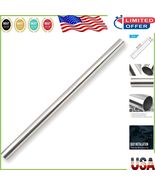 High-Quality 2.5 Inch Stainless Steel Exhaust Pipe Tube, 40 Inch Straigh... - $1,255.31 MXN