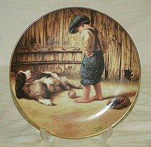 The Thief Collector Plate Boys Will Be Boys Jim Daly Danbury Mint C2009 - £23.73 GBP