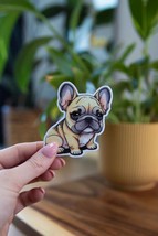 Frenchie French Bulldog Puppy Sticker - 3x3 Inch // Waterproof &amp; Durable... - £2.35 GBP