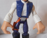 Hasbro 2005 Han Solo Star Wars Jedi Force Figure Playskool Heroes Chunky... - $11.73