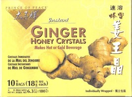12 Pcs, Prince of Peace,Instant Ginger, Honey Crystals, Individually wra... - £38.79 GBP