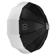 Glow 35&quot; Quick Ball Lantern Softbox w/Deflection Disk  Skirt, Bowens Spe... - £121.17 GBP