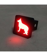 German Shepherd Silhouette LED Hitch Cover - Brake Light - $69.95