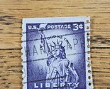 US Stamp Statue of Liberty 3c Used Hire the Handicapped Cancel 1035 - £0.73 GBP