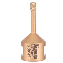 JIECHENG Diamond Core Drill Bit 1/4 inch Gold Hole Saw 6mm for Granite - $182.68 MXN JIECHENG Diamond Core Drill Bit 1/4 inch Gold Hole Saw 6mm for Granite - $182.68 MXN