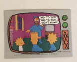The Simpson’s Trading Card 1990 #61 Homer Bart Maggie &amp; Lisa Simpson - £1.55 GBP