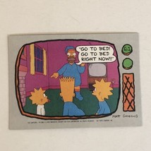 The Simpson’s Trading Card 1990 #61 Homer Bart Maggie &amp; Lisa Simpson - £1.54 GBP