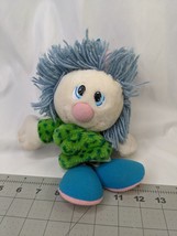 Dakin Clown Crib Plush Blue Yarn Green Body 1987 Zippity Doo Dah Stuffed... - £11.94 GBP