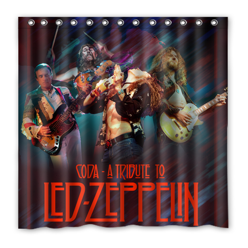 New!!! Led Zeppelin Custom Waterproof Polyester Shower Curtain 4 Size Item image 15