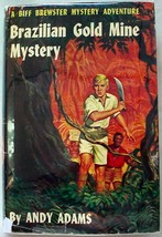 Biff Brewster Adventure Brazilian Gold Mine Mystery no.1 Andy Adams hardcover dj - £9.03 GBP