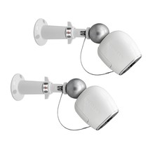 (Metal 2 Pack) 360 Degree Adjustable Security Wall Mount Equipped With S... - $28.99