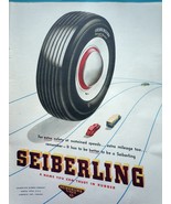 Seiberling Tires Magazine Print Art Advertisement 1947 - €5,24 EUR