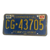1975-76 Pennsylvania Commercial License Plate Tag # CG-43705 Man Cave Vi... - $23.36