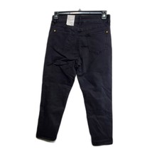 I.N.C Denim Jeans Womens Size 10p Black Core Denim Boyfriend Midrise - £21.12 GBP