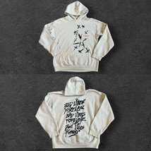 XXXTentacion Bad Vibes Forever Hoodie Sweatshirt Adult Sz M Beige Rap Hi... - $29.65