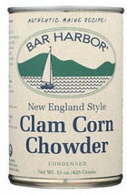 Bar Harbor New England Style Clam Corn Chowder Soup, 15 oz Can, Case of 6 - $40.99