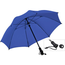 EuroSCHIRM Swing Flashlight Umbrella (Royal Blue) Lightweight Hiking Tre... - £47.50 GBP