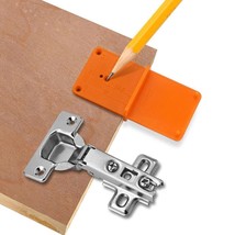 35/40mm Hinge Jig Drill Guide Cabinet Hole Cutter Kitchen Door Wood Locator Tool - £4.12 GBP