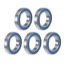 uxcell 6802-2RS Deep Groove Ball Bearing 15x24x5mm Double Sealed ABEC-3 ... - £12.56 GBP