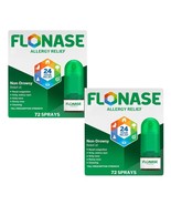 Pack of 2 Flonase Allergy Relief Nasal Spray 24 Hour Non Drowsy Allergy ... - $436.62 MXN