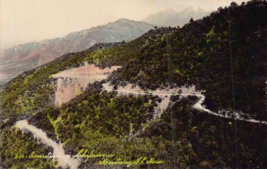 Monterey Nuevo Leon Mexico~Carretera CHIPINQUE~1940s Postcard - £7.14 GBP