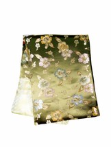 Custom-Made in USA, Art Silk Throw or Bed Scarf, Olive (6120) - £26.47 GBP