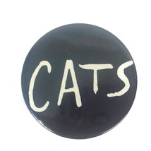 Vintage 1981 Cats Broadway Show Musical Pinback Button Andrew Lloyd Webb... - £6.71 GBP