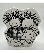 Baum Bros Children Of The Inner Light Best Friends Ceramic Vase by Marci... - £19.71 GBP