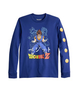 NEW Boys Dragonball Z Graphic Tee sz S-XL blue long sleeve t-shirt DBZ Goku - £11.93 GBP