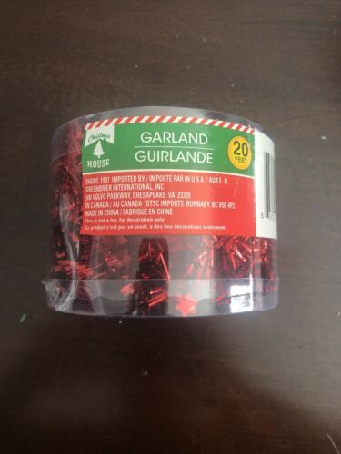 Garland 20 Feet Red - $7.47