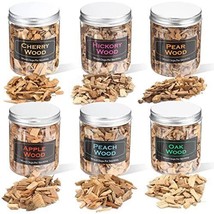 quirzx Wood Chips for Smoking Gun Cocktail Smoker Kit Wood Chips Variety... - £39.73 GBP