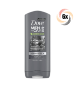 6x Bottles Dove Men + Care Charcoal Clay Purifying Face &amp; Body Wash | 400ml - $899.64 MXN