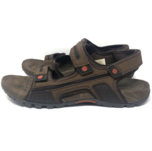 MERRELL Sandspur Sport Sandals Men&#39;s Size 13 Dark Earth Brown Hiking J276753C - £27.52 GBP